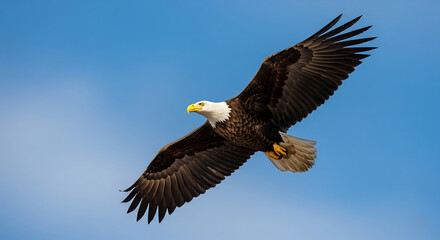 Fototapeta premium eagle in flight