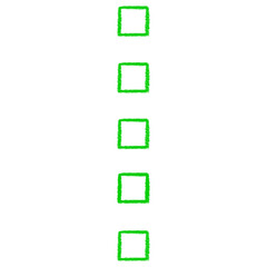 Green square Checkbox.
