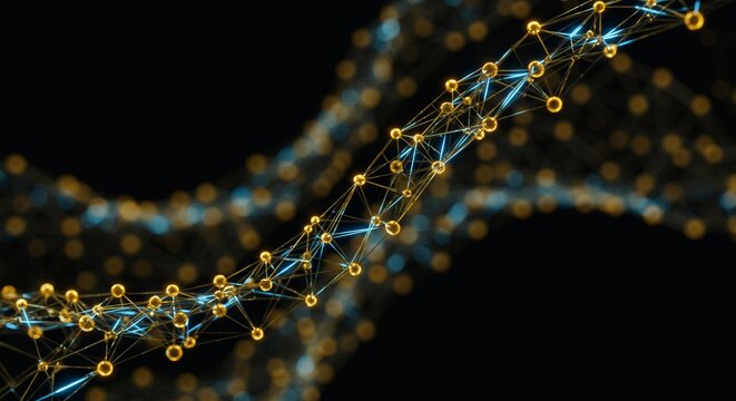 Abstract Neural Network and Data Connections, 