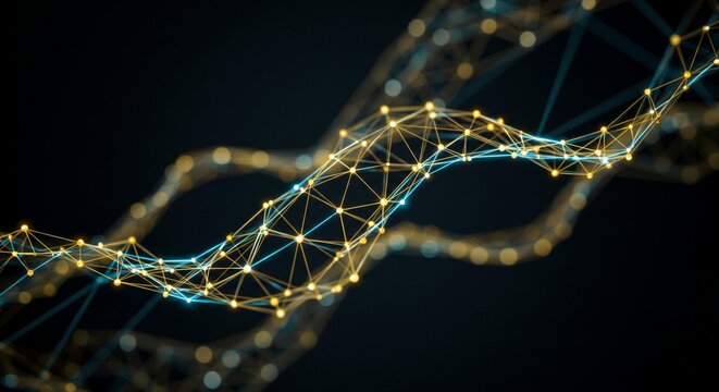 Abstract Neural Network and Data Connections, 