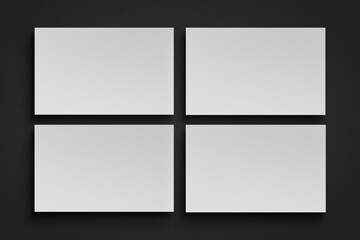 Business card mockup png transparent, professional branding