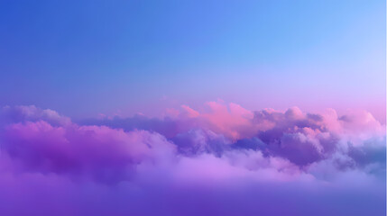 Soft gradients of diluted cyan and lilac dissolve into a luminous haze