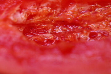 Fresh Pile of Papaya Slivers Juicy and Vibrant Fruit Slices