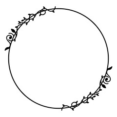 Branch of Leaves Frame