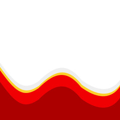 colorfull red corner