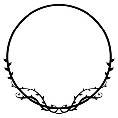 Branch of Leaves Frame