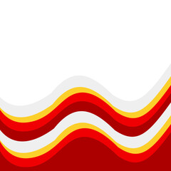 colorfull red corner