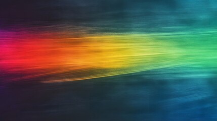 Fototapeta premium Vibrant, multicolored abstract design with horizontal streaks.