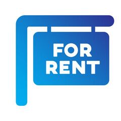 For Rent Sign Icon