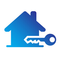 House with Key Icon