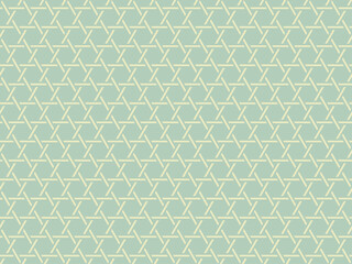 籠目文様　２　シンプルで美しい日本の和柄　