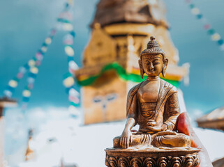 Swayambhunath Stupa, also known as the Monkey Temple, stands majestically atop a hill in Kathmandu,...