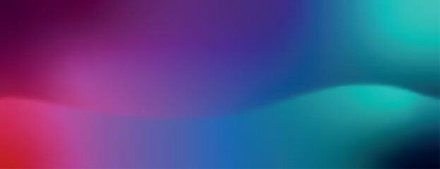 Obraz premium Gradient background with smooth transitions of purple and blue. The background has a soft, flowing texture with purple and blue hues. Minimal abstract wavy gradient vector background