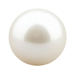 A smooth, white marble sphere with subtle gradient shading indicating light reflection and texture variations, set against a transparent background.