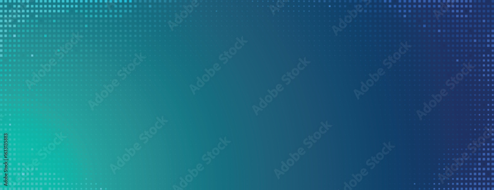 Poster a blue gradient background with a dotted texture. the background features a blue to teal transition,