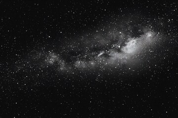 Obraz premium Starry sky background, black night sky full of stars, glowing stars in the dark space, starry background, dark night, stars in the distance, starlight, dark background with a black glow, night sky. 