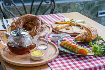  Gourmet Steak and Cheese Menu with Elegant Drink – Stylish Food and Beverage Concept,Elegant Restaurant Menu Featuring Steak, Cheese, and Refreshing Drink – Stylish Food Concept