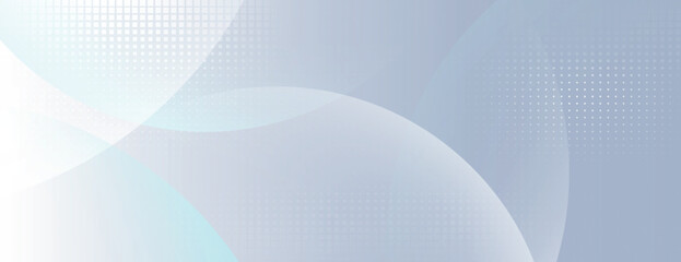 Fototapeta premium Abstract background with soft blue tones. The background features a smooth texture with blue and white gradient circles and dotted patterns. Gradient patterned background vector. Blue background.
