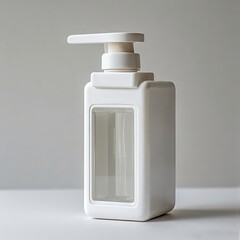 a simple but unique plastic bottle 