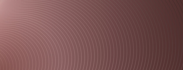 Brown background with concentric circle pattern. The background has a smooth texture. The brown color creates a warm, subtle effect. Gradient patterned background vector. Pink background.