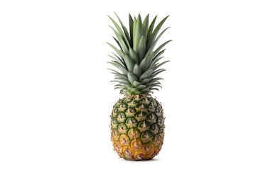 Fototapeta premium Pineapple isolated on white background