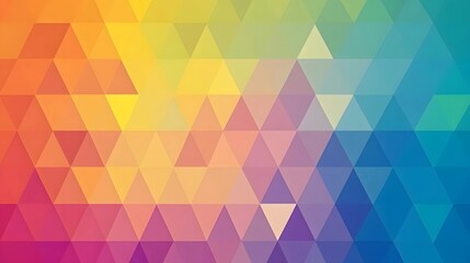 Obraz premium Colorful abstract background composed of triangles.