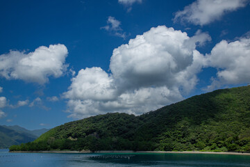 奄美大島の夏の空。