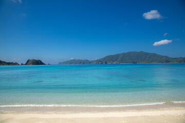 Fototapeta premium 奄美大島の夏の空。