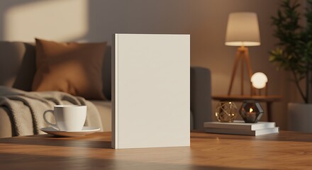 夕暮れの書斎にて