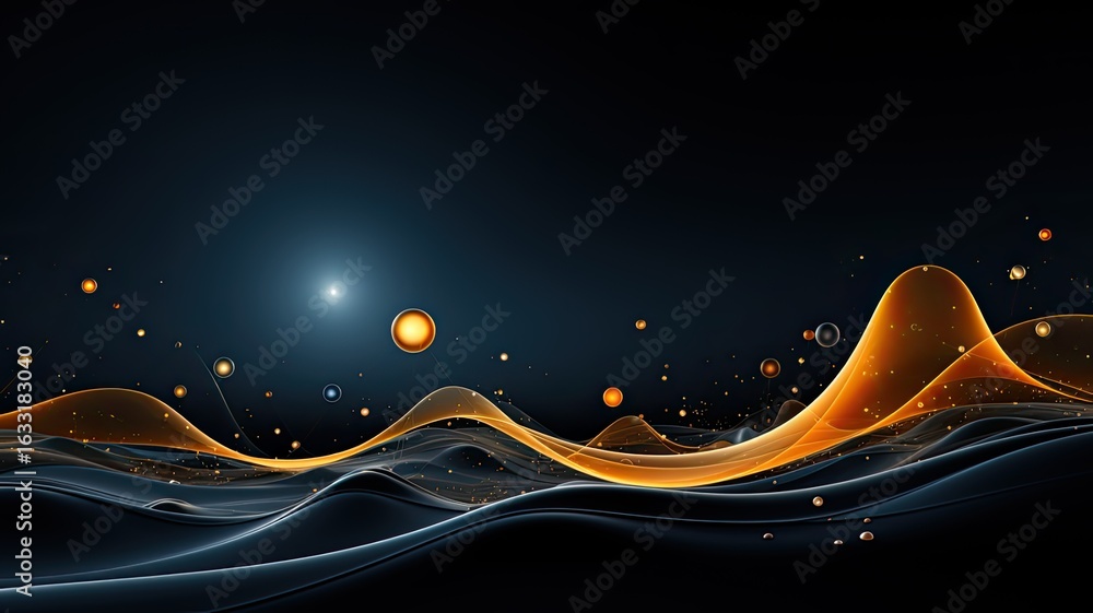 Poster minimalist background negative space on simplicity and minimalism flat style
