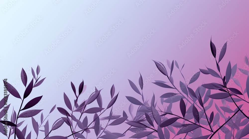 Poster minimalist background negative space on simplicity and minimalism flat style