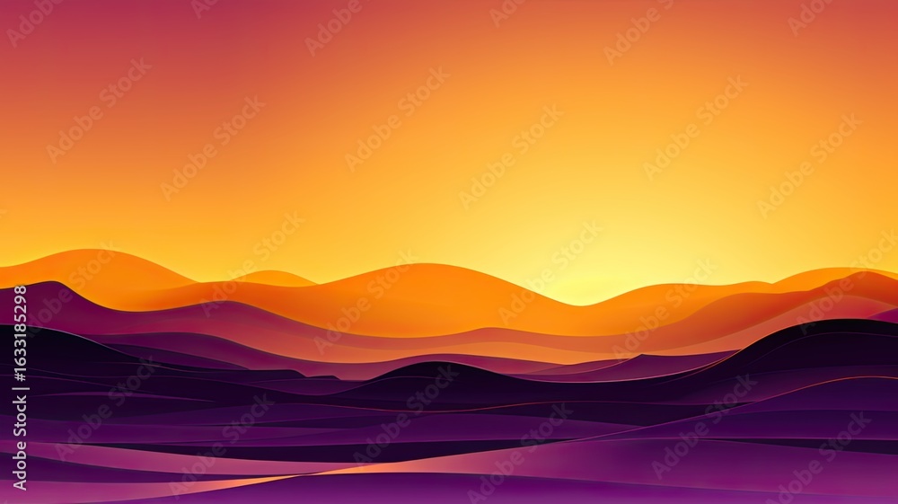 Poster minimalist background negative space on simplicity and minimalism flat style