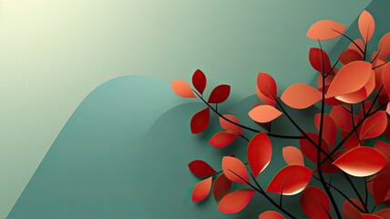 minimalist background negative space on Simplicity and Minimalism flat style