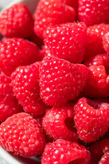 Organic Raw Red Raspberries