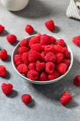 Organic Raw Red Raspberries