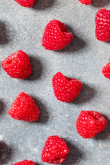 Organic Raw Red Raspberries