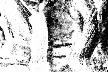 Abstract grunge black and white distressed texture background