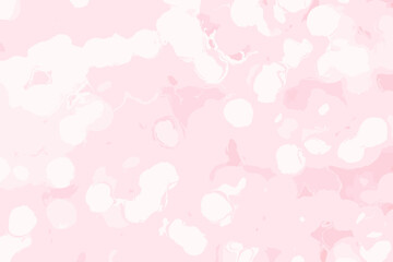 Soft Pink Abstract Background with Watercolor Texture and Blurry Shapes