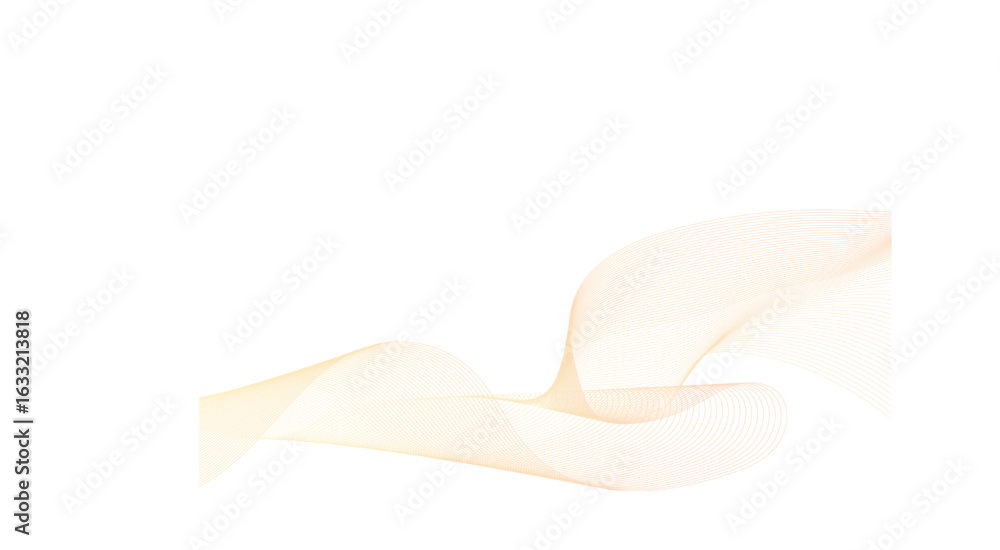 Poster abstract wave line. digital frequency equalizer. digital stylized line art background. vector eps 10