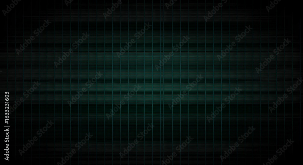 Poster dark green grid background with subtle lines and gradient effect