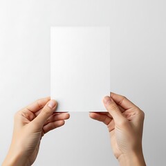 掌の白紙