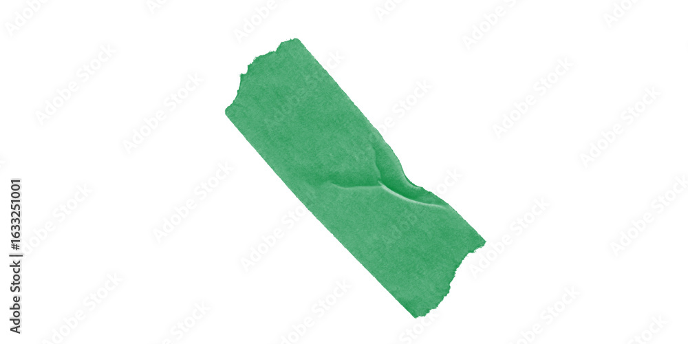 Poster a simple image showing a solid green shape diagonally placed against a black background in the cente