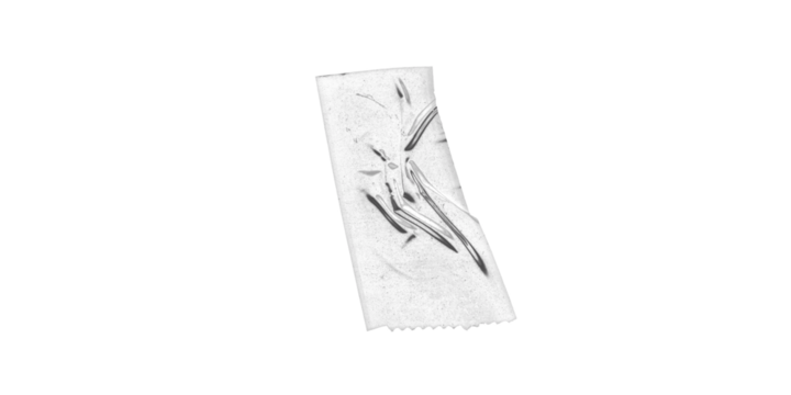 A grey shape with curved lines on it against a black background in a simple and minimalist style