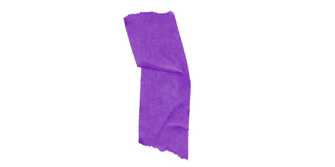 A purple abstract shape against a black background with some pixelation and rough edges visible