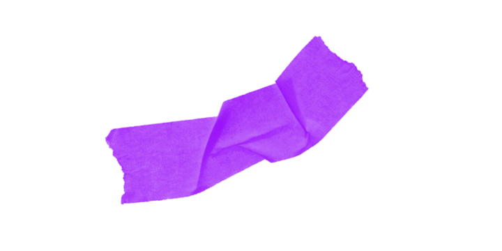 A purple shape on a black background that is abstract and looks like a river or a land mass outline