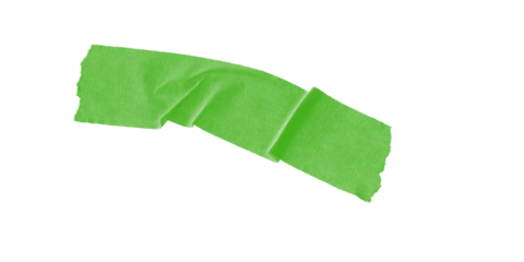 A green irregular shape on a black background with a pixelated edge and a slight diagonal orientation