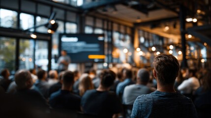 Founders Presenting Their Startup Idea to Investors in Stylish Space