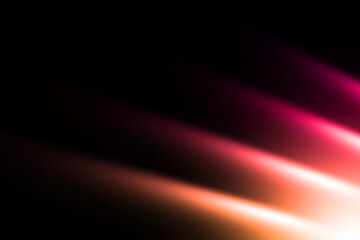 Abstract gradient light streaks in vibrant colors.