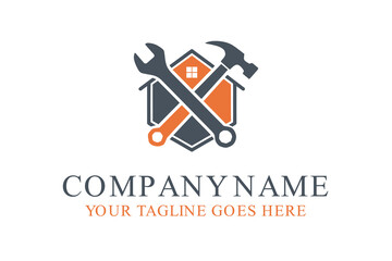Home construction Logo