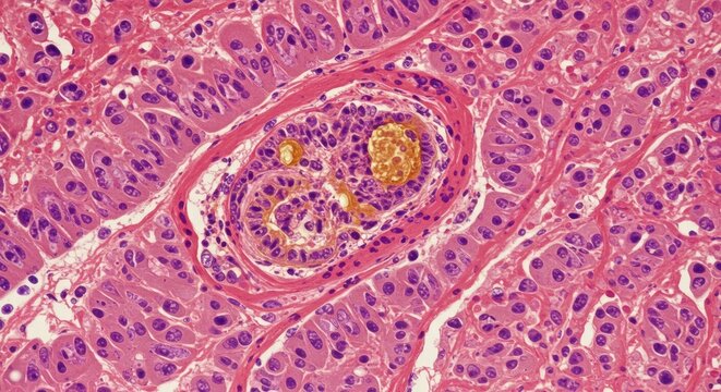 Microscopic Exploration: A Histological View of Organized Epithelial Tissue Structures